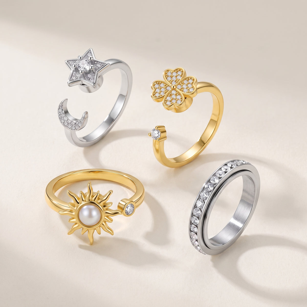 Anillo Antiestrés Giratorio Ajustable – Orin